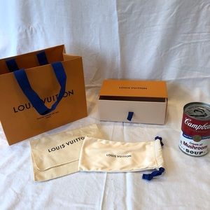 Louis Vuitton packaging for eyeglasses